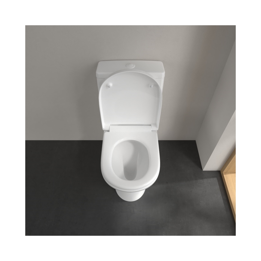Villeroy & Boch 56581001 - Kombineret WC O.NOVO keramik/hvid