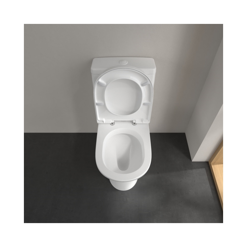 Villeroy & Boch 56581001 - Kombineret WC O.NOVO keramik/hvid