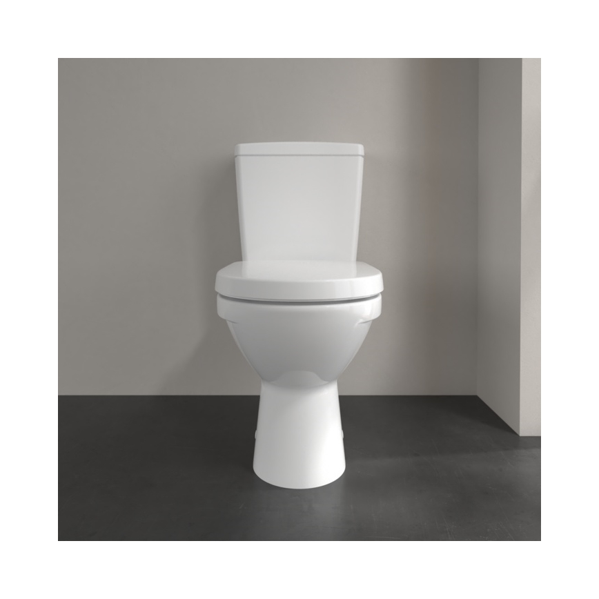 Villeroy & Boch 5661R001 - Kombineret toilet O.NOVO keramik/hvid