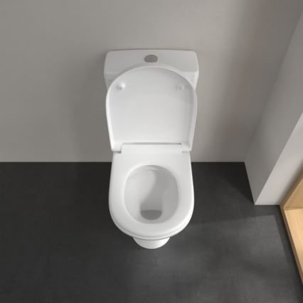 Villeroy & Boch 5661R001 - Kombineret toilet O.NOVO keramik/hvid