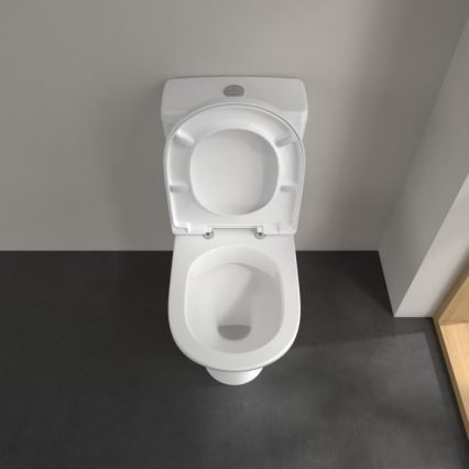 Villeroy & Boch 5661R001 - Kombineret toilet O.NOVO keramik/hvid