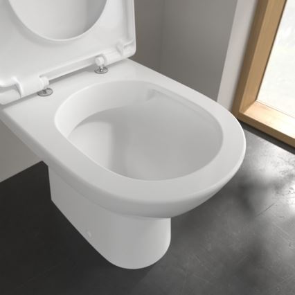 Villeroy & Boch 5661R001 - Kombineret toilet O.NOVO keramik/hvid