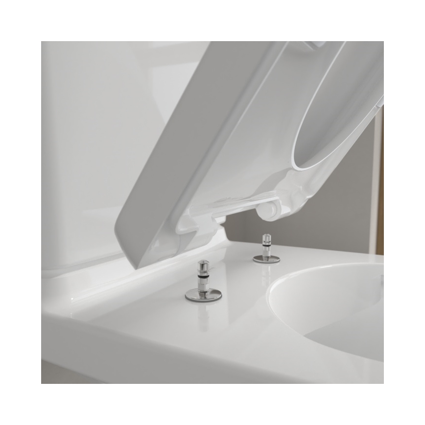 Villeroy & Boch 5661R001 - Kombineret toilet O.NOVO keramik/hvid
