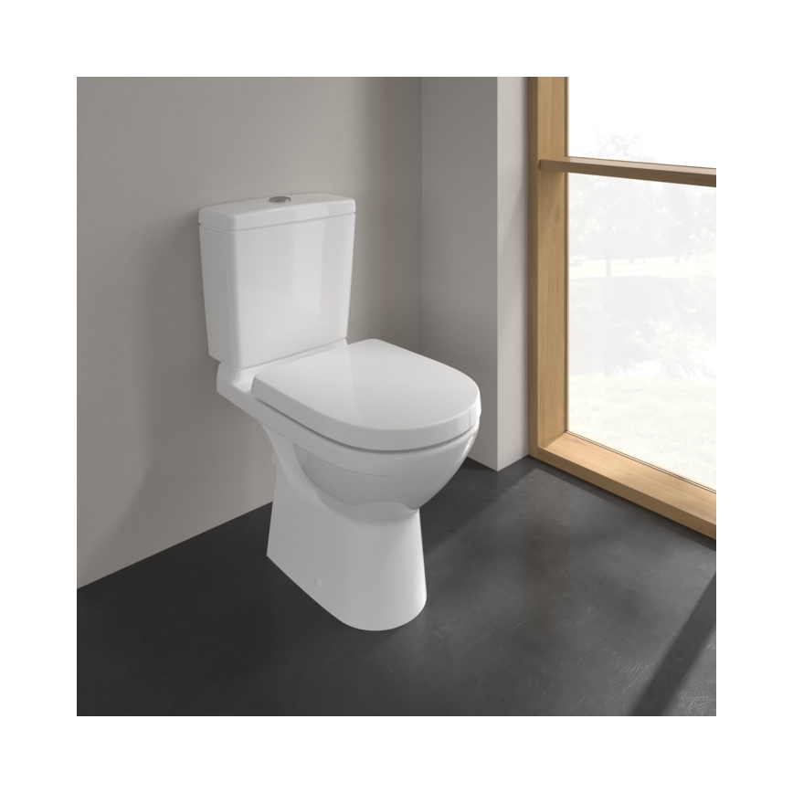 Villeroy & Boch 5661R001 - O.NOVO kombi-toilet, keramik/hvid