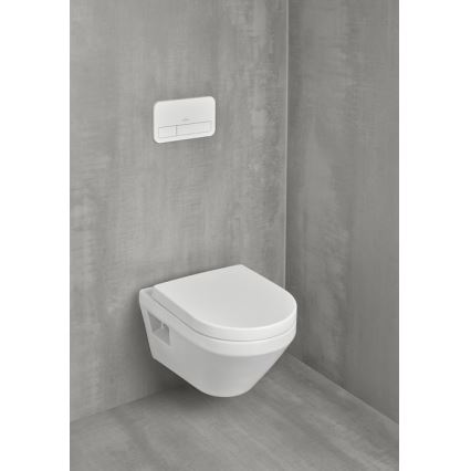 Villeroy & Boch 5684CL01 - Vægmonteret toilet med SoftClose-sæde ARCHITECTURA keramik/hvid