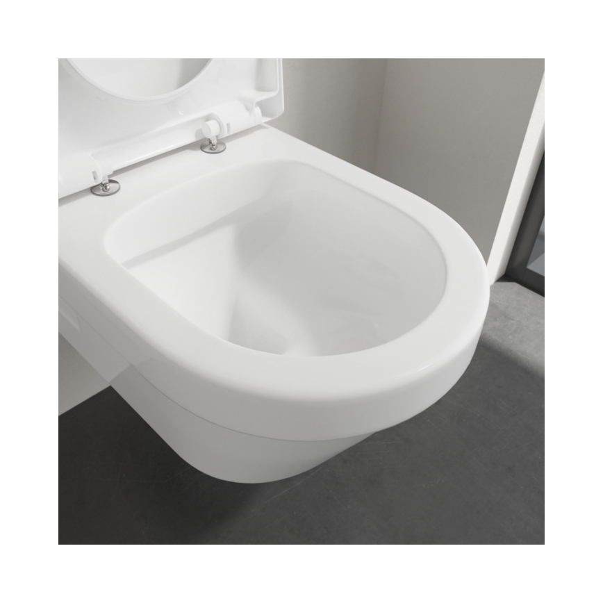 Villeroy & Boch 5684HR01 - Vægophængt WC med SoftClose-sæde ARCHITECTURA keramik/hvid