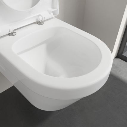 Villeroy & Boch 5684HRR1 - ARCHITECTURA væghængt toilet med SoftClose-sæde, keramik/hvid