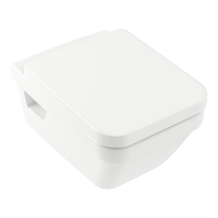 Villeroy & Boch 5685HR01 - Væghængt toilet med SoftClose-sæde ARCHITECTURA keramik/hvid