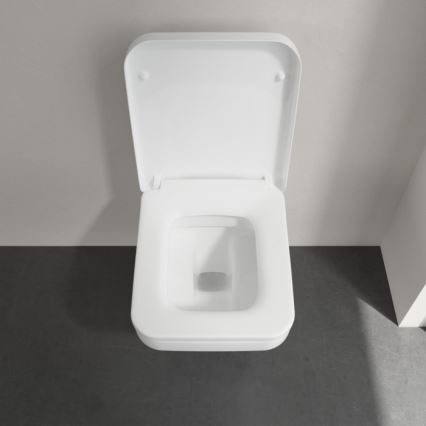 Villeroy & Boch 5685HR01 - Væghængt toilet med SoftClose-sæde ARCHITECTURA keramik/hvid