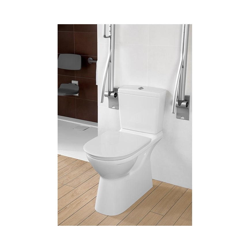 Villeroy & Boch 5760G101 - Skyllecisterne til kombineret WC O.NOVO, bag- eller sidetilslutning, hvid