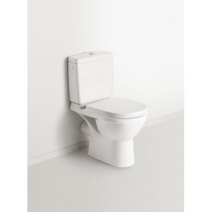 Villeroy & Boch 5788S101 - Kombi WC-cisterne O.NOVO, bag- eller sideindløb, hvid