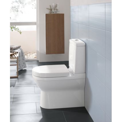 Villeroy & Boch 5788S101 - Kombi WC-cisterne O.NOVO, bag- eller sideindløb, hvid