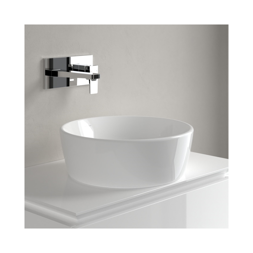Villeroy & Boch 5A254501 - Håndvask til bordplade ARCHITECTURA Ø 45 cm keramik/hvid