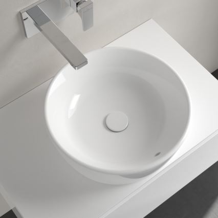 Villeroy & Boch 5A254501 - Håndvask til bordplade ARCHITECTURA Ø 45 cm keramik/hvid