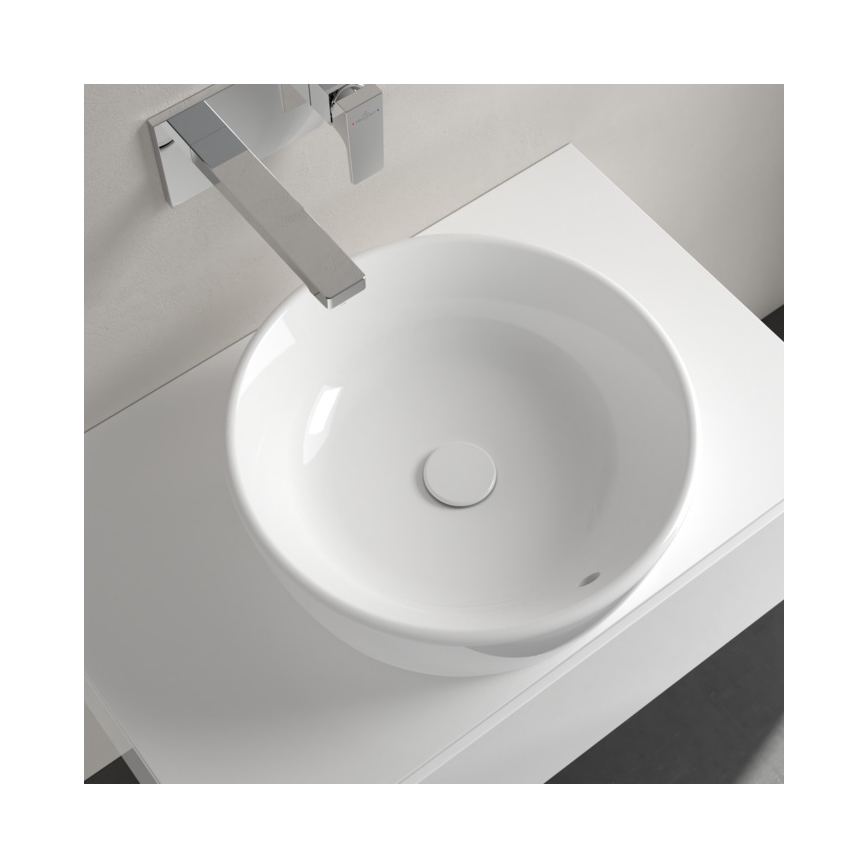 Villeroy & Boch 5A254501 - Håndvask til bordplade ARCHITECTURA Ø 45 cm keramik/hvid