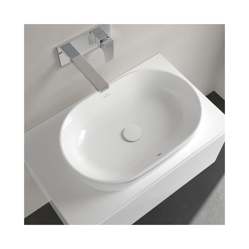 Villeroy & Boch 5A266001 - Håndvask til bordplade ARCHITECTURA 60 x 40 cm, keramik/hvid