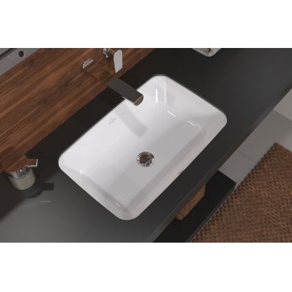 Villeroy & Boch 5A776001 - Nedfældet håndvask ARCHITECTURA 57x37 keramik/hvid