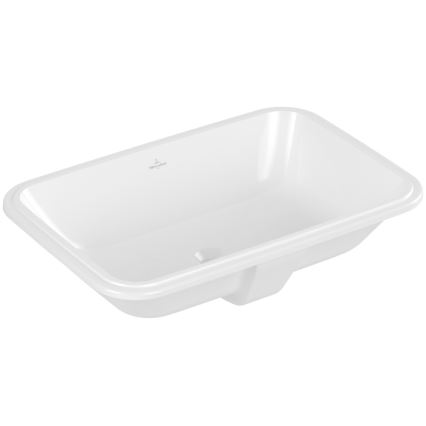 Villeroy & Boch 5A776001 - Nedfældet håndvask ARCHITECTURA 57x37 keramik/hvid