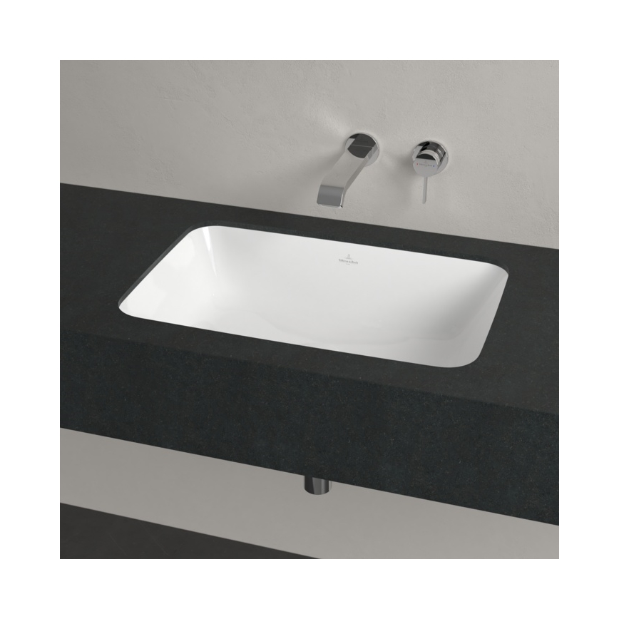 Villeroy & Boch 5A776101 - Nedfældet håndvask ARCHITECTURA 57x37 cm keramik/hvid