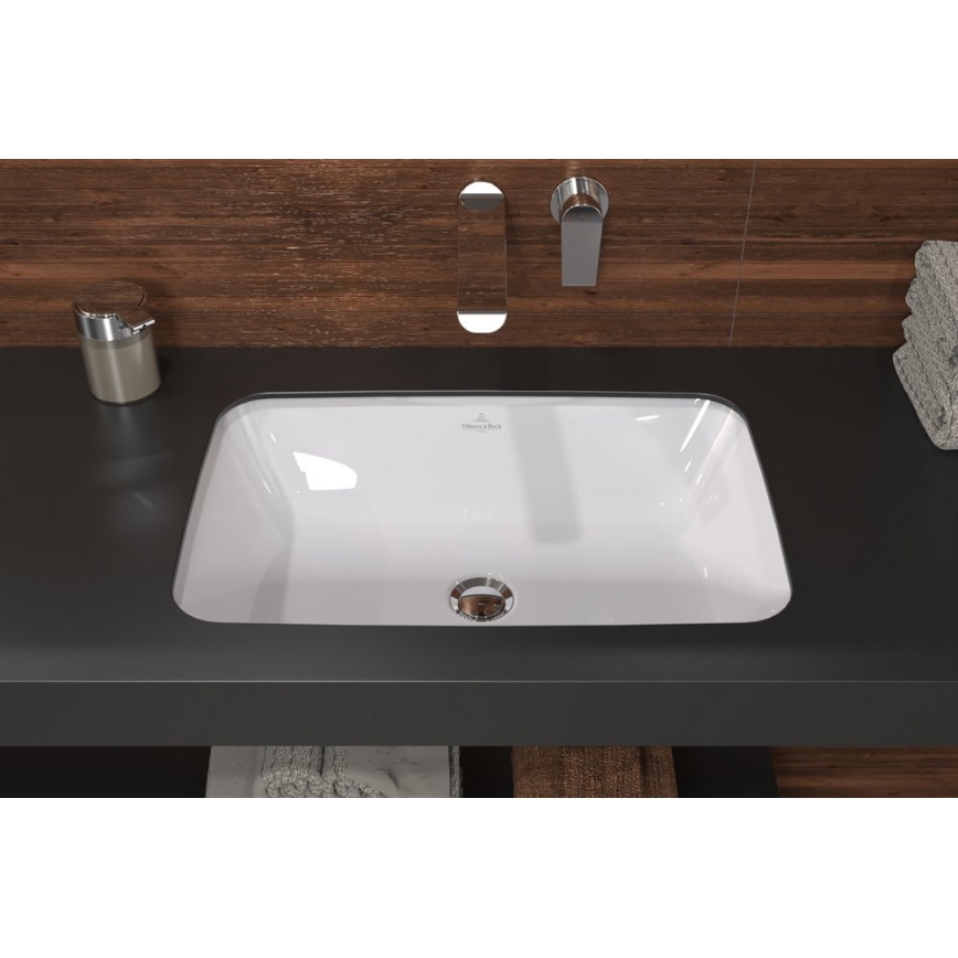 Villeroy & Boch 5A776101 - Nedfældet håndvask ARCHITECTURA 57x37 cm keramik/hvid