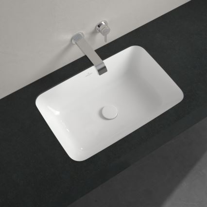 Villeroy & Boch 5A776101 - Nedsænket håndvask ARCHITECTURA 57x37 cm keramik/hvid