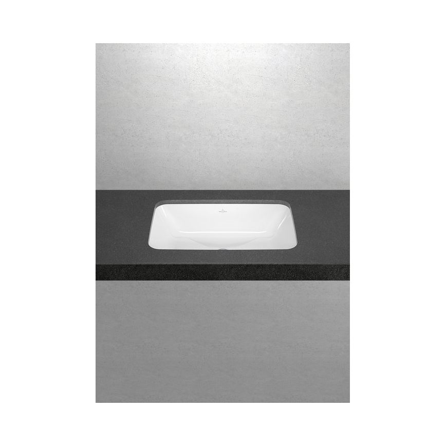 Villeroy & Boch 5A776101 - Nedsænket håndvask ARCHITECTURA 57x37 cm keramik/hvid
