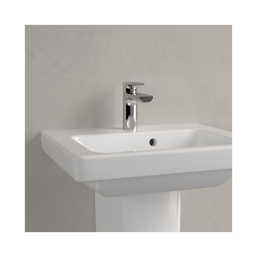 Villeroy & Boch 73155001 - Vægmonteret håndvask SUBWAY 2.0 50x40 cm keramik/hvid