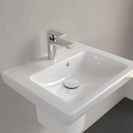 Villeroy & Boch 73155001 - Vægmonteret håndvask SUBWAY 2.0 50x40 cm keramik/hvid