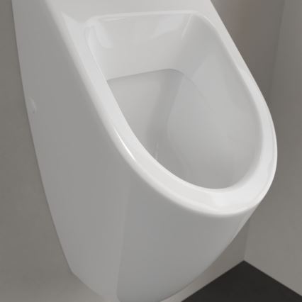 Villeroy & Boch 75130001 - Urinal SUBWAY, bagudafløb, keramik/hvid