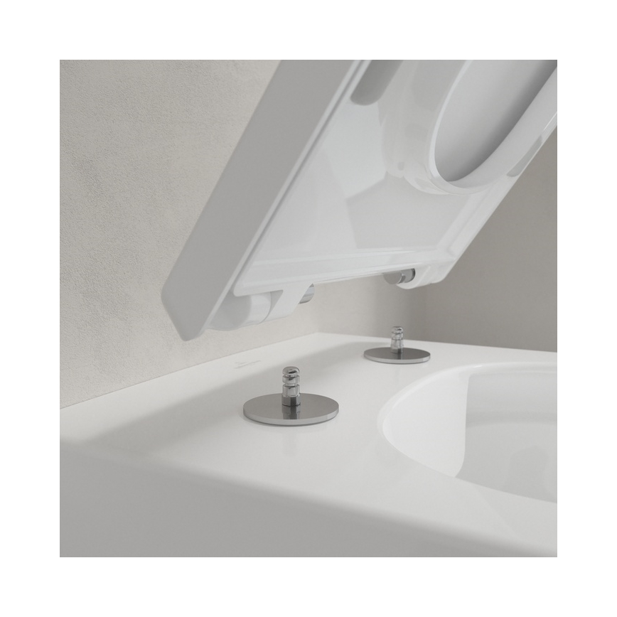 Villeroy & Boch 8M24S101 - Toiletsæde SoftClose MEMENTO 2.0 hvid