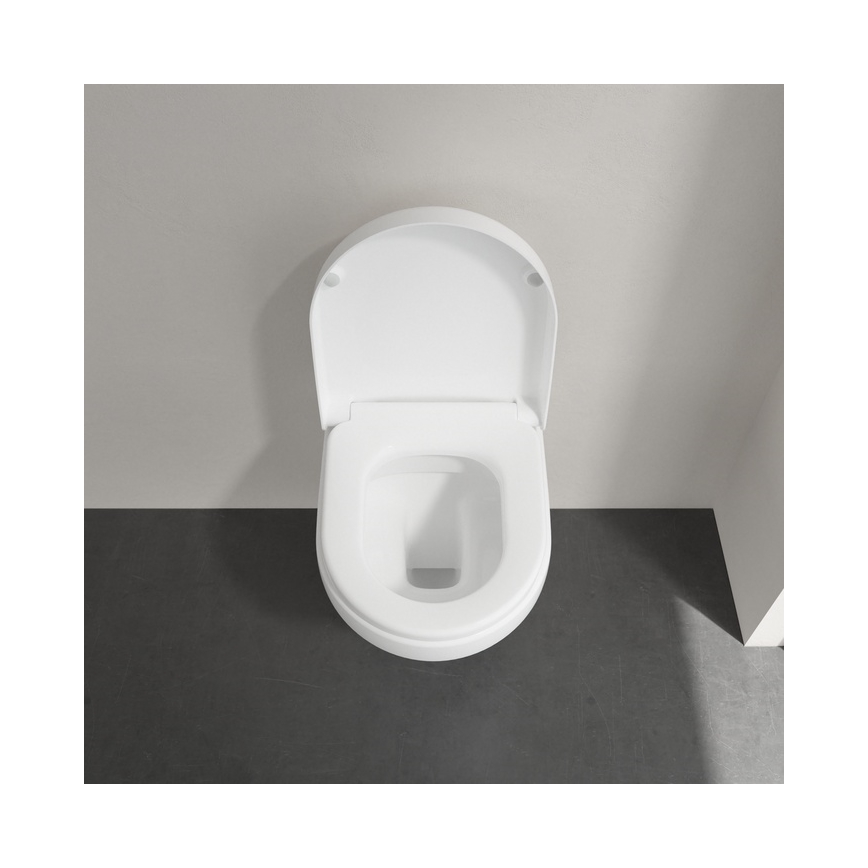 Villeroy & Boch 8M42S101 - Toiletsæde SoftClose SUBWAY 3.0 hvid