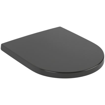 Villeroy & Boch 8M42S1R7 - Toiletsæde SoftClose SUBWAY sort