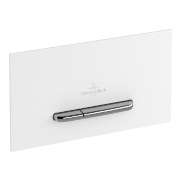 Villeroy & Boch 92216168 - Skylleknap VICONNECT hvid/blank krom