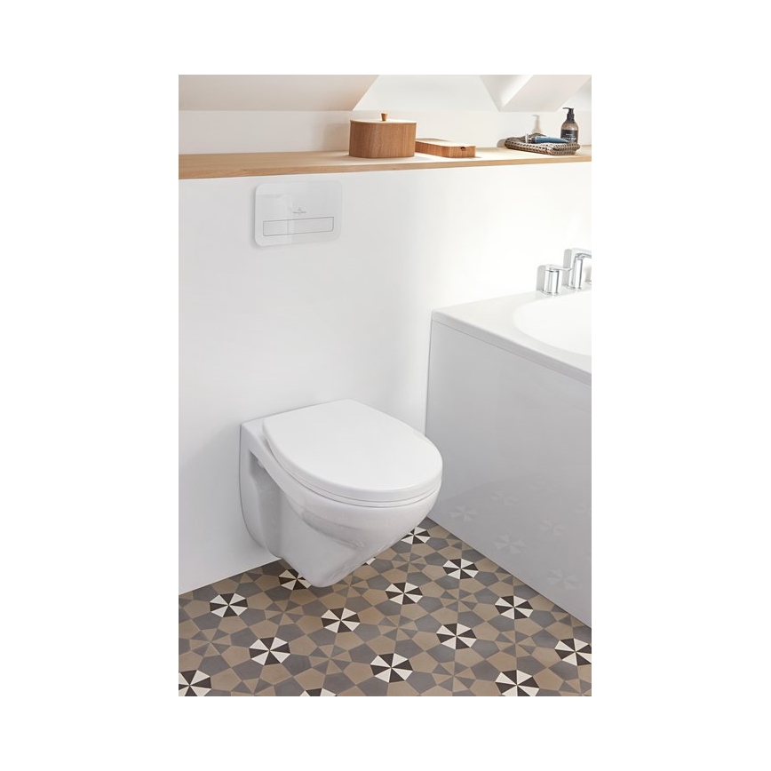 Villeroy & Boch 922400RE - VICONNECT skylleknap i højglans hvid