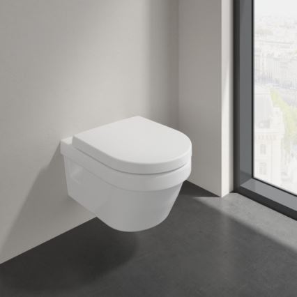 Villeroy & Boch 98M9C101 - Toiletsæde SoftClose ARCHITECTURA hvid