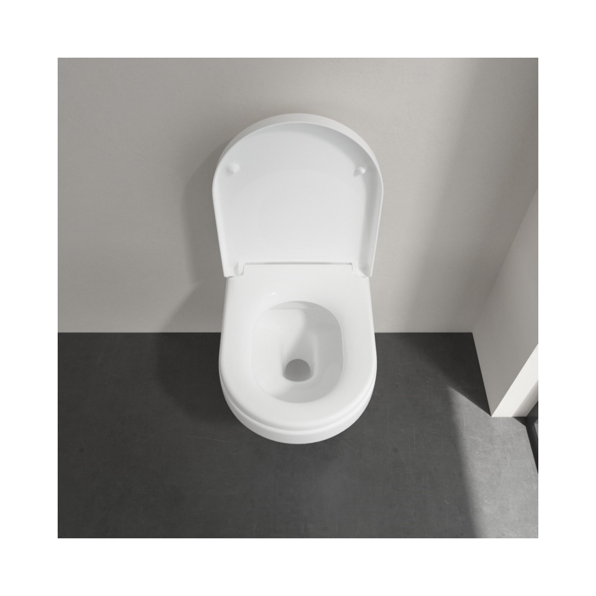 Villeroy & Boch 98M9C101 - Toiletsæde SoftClose ARCHITECTURA hvid