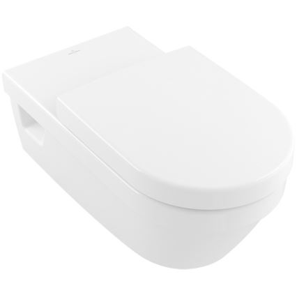Villeroy & Boch 9M51B101 - VICARE SoftClose toiletsæde, hvid