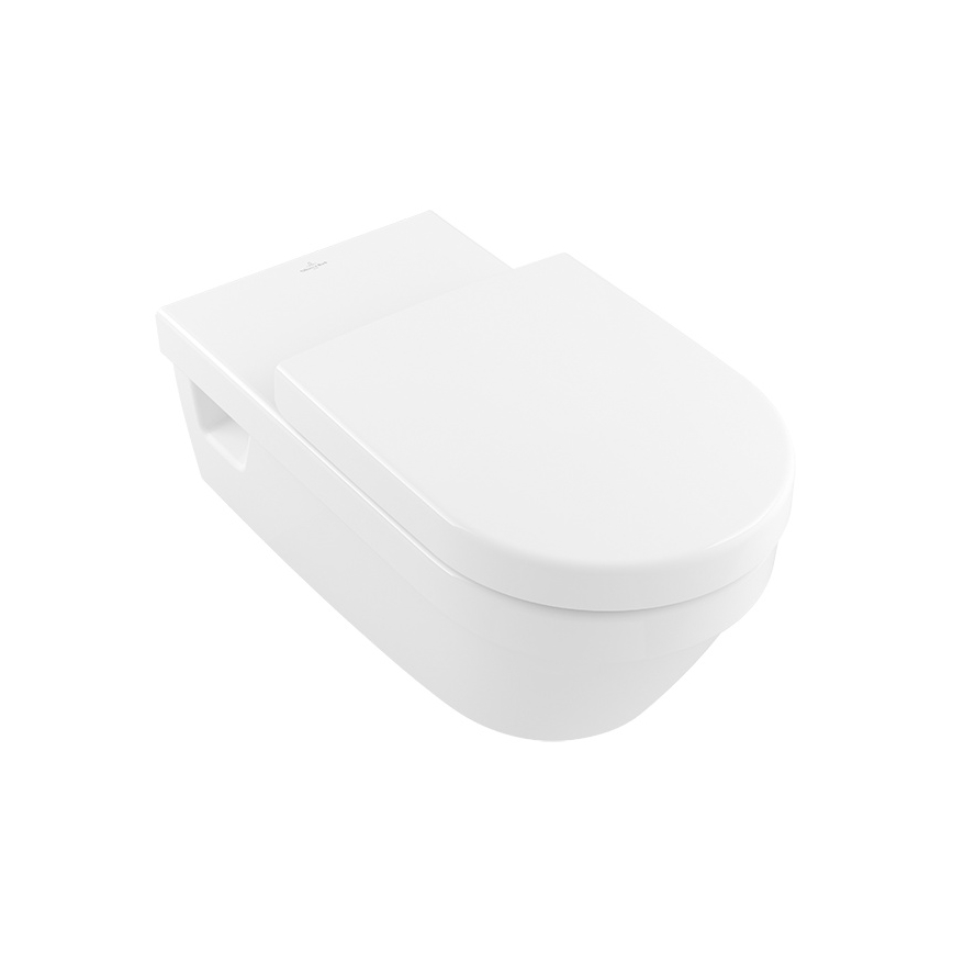 Villeroy & Boch 9M51B101 - VICARE SoftClose toiletsæde, hvid