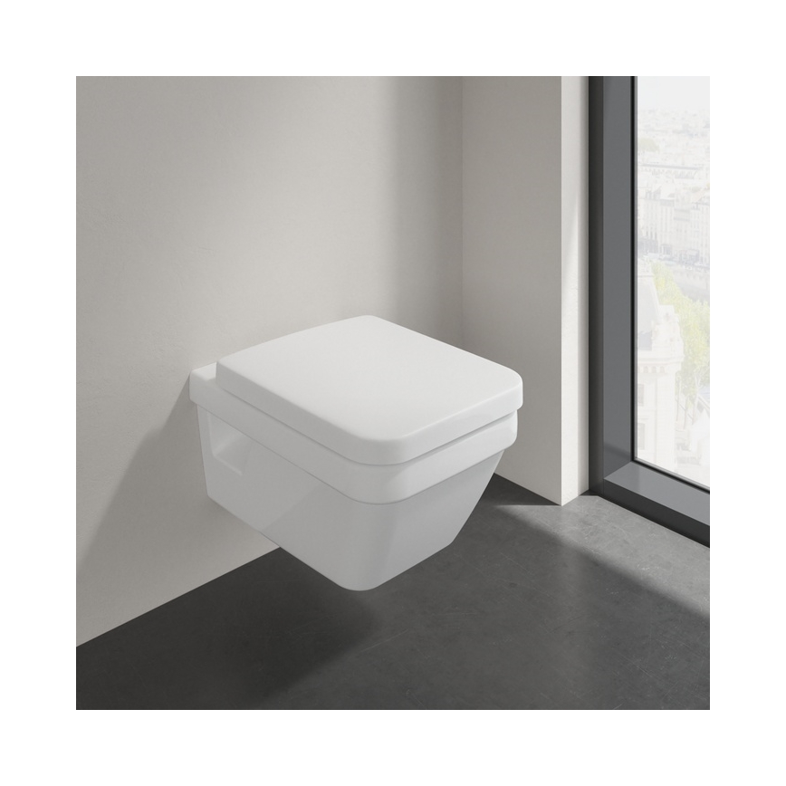 Villeroy & Boch 9M58S101 - SoftClose toiletsæde ARCHITECTURA hvid