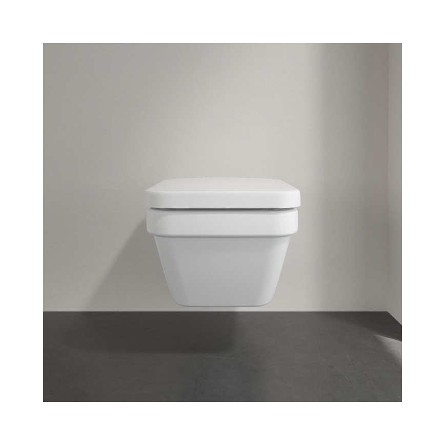 Villeroy & Boch 9M58S101 - SoftClose toiletsæde ARCHITECTURA hvid