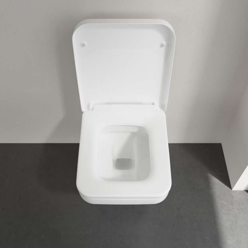 Villeroy & Boch 9M58S101 - SoftClose toiletsæde ARCHITECTURA hvid