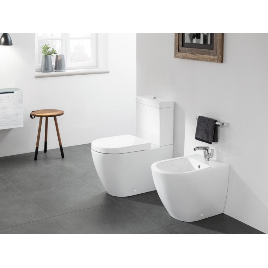 Villeroy & Boch 9M68Q101 - Toiletsæde SUBWAY 2.0 hvid