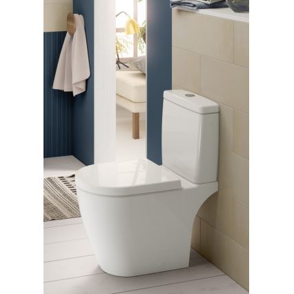 Villeroy & Boch 9M77C101 - AVENTO SoftClose toiletsæde i hvid