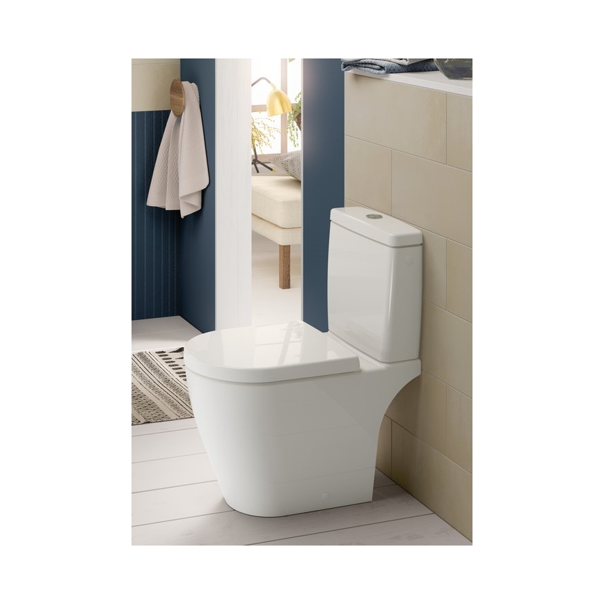 Villeroy & Boch 9M77C101 - AVENTO SoftClose toiletsæde i hvid