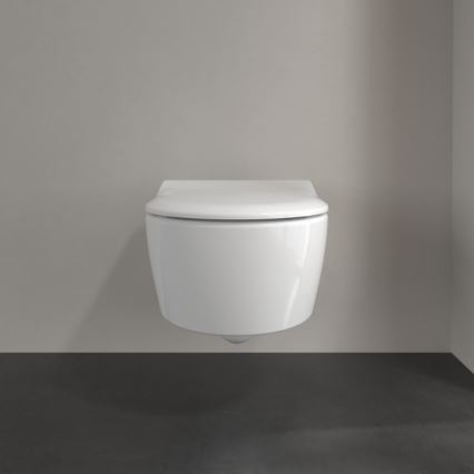 Villeroy & Boch 9M87S101 - Toiletsæde SoftClose AVENTO hvid