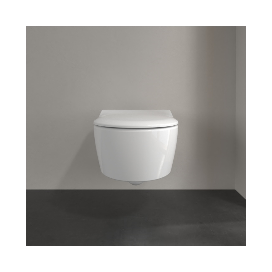 Villeroy & Boch 9M87S101 - Toiletsæde SoftClose AVENTO hvid