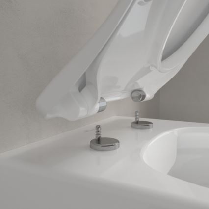 Villeroy & Boch 9M87S101 - Toiletsæde SoftClose AVENTO hvid