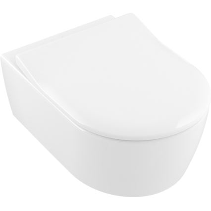 Villeroy & Boch 9M87S101 - Toiletsæde SoftClose AVENTO hvid