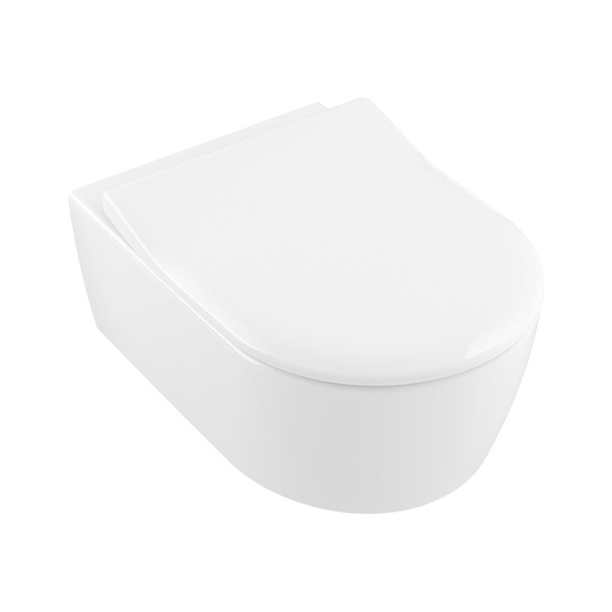 Villeroy & Boch 9M87S101 - Toiletsæde SoftClose AVENTO hvid