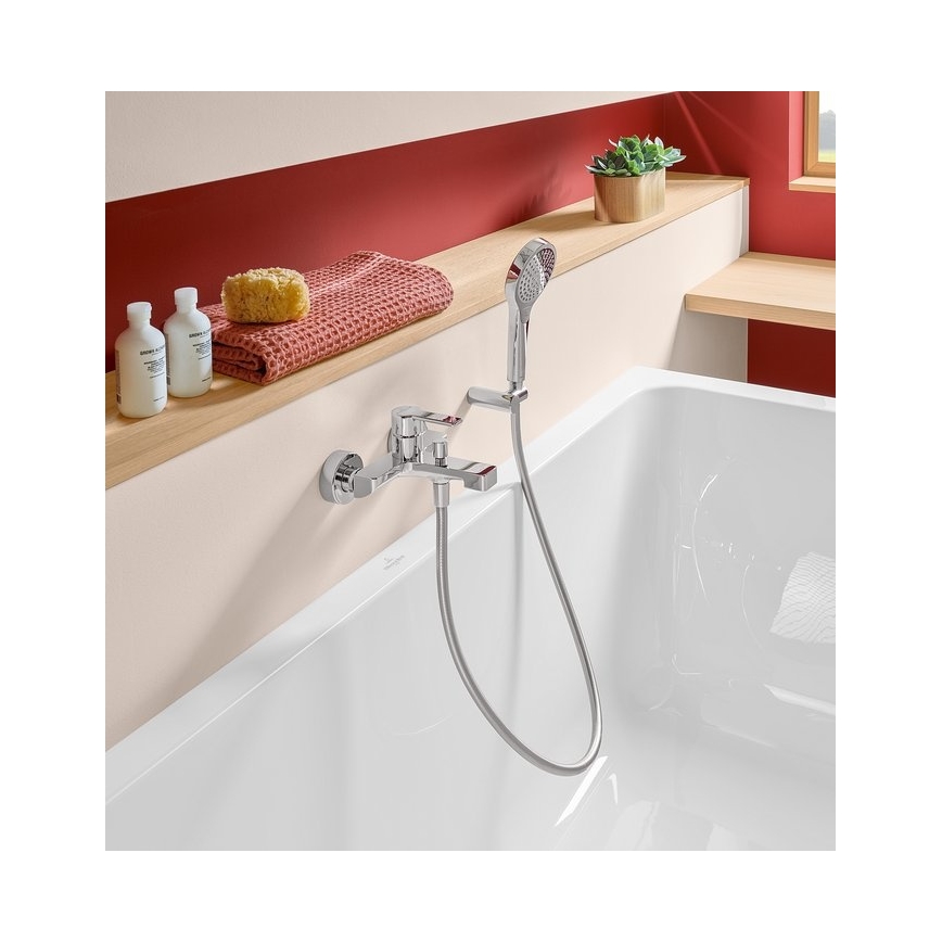 Villeroy & Boch TVC00003500061 - Bruserslange 120 cm, poleret krom